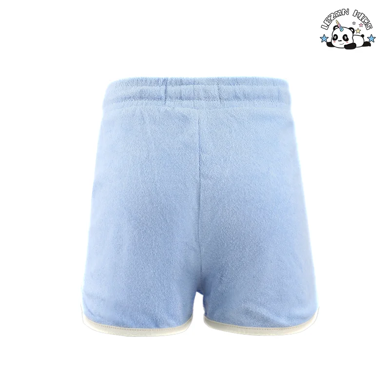 LEZONKIDS - Customizable Kids Clothing Short Summer Breathable Quick Drying Beach Pants Girls Shorts